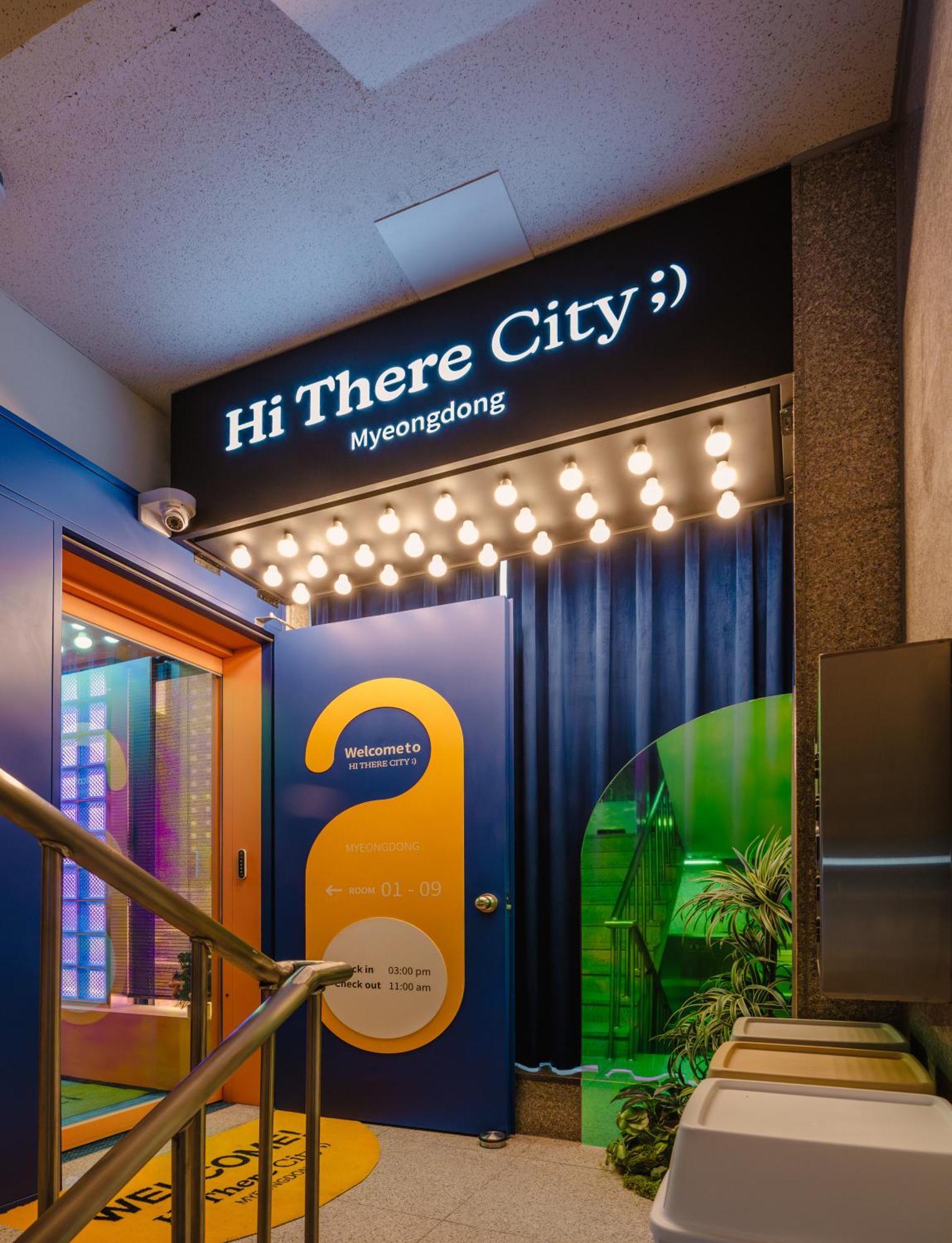 Hithere City Myeongdong Сеул Экстерьер фото